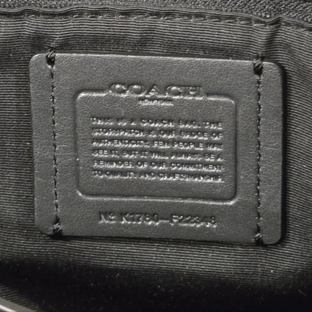 COACH FAYE CARRYALL Black  Leather & Suede Satchel. NO CALLOUTS. EUC - Picture 3 of 16